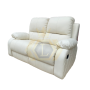 Sofa reclinable 2 puestos - Pranna marfil claro